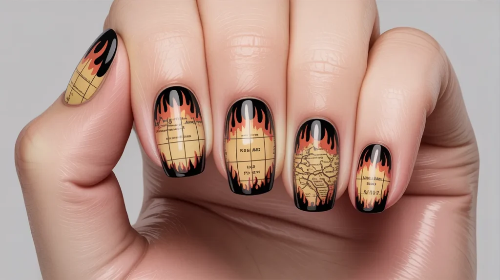 burning map effect nails brown and black P6yUUNgeSuegsLHjkQ7mfA QhJT5kQCTQaQnPZPVR edQ