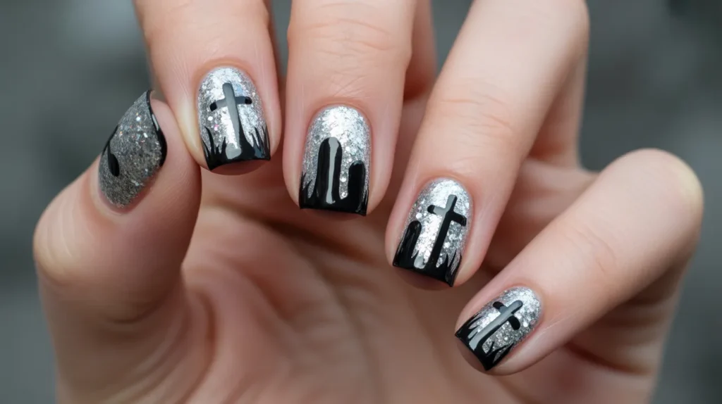 glittery graveyard nails silver glitter GGTGKT8gSZuD0pct9O2eyw tEMG6py RCSfUwhz7iJ7HQ