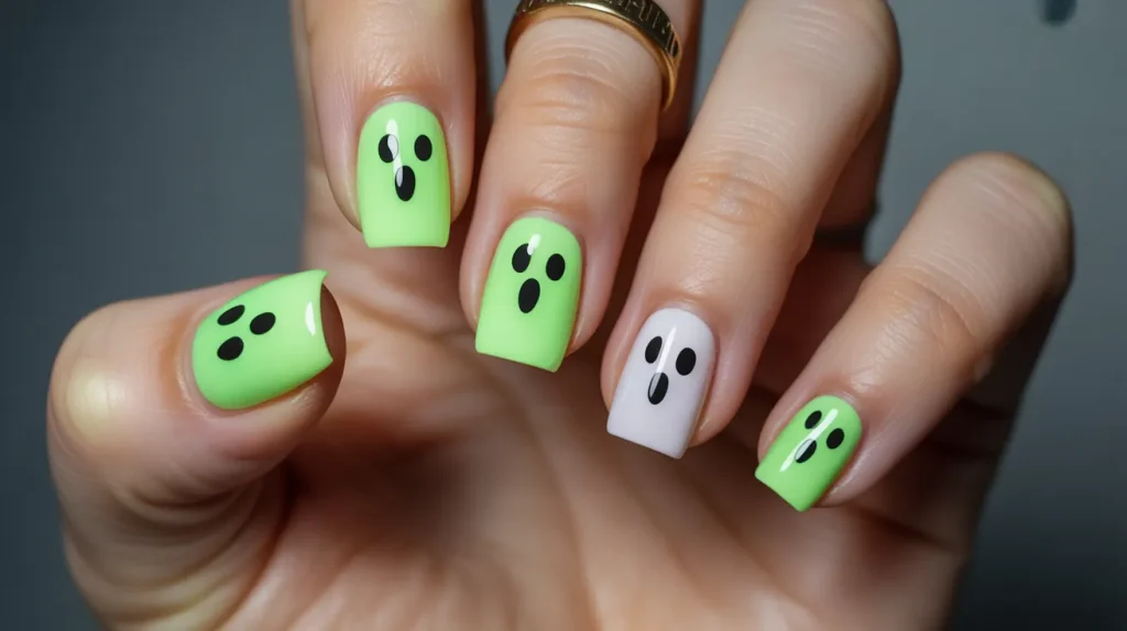 glowing ghosts nails glow in the dark gh E5ULbnJrRfqLS5LqU hQWQ LFswP82KTnCIN0Z R7EW9g
