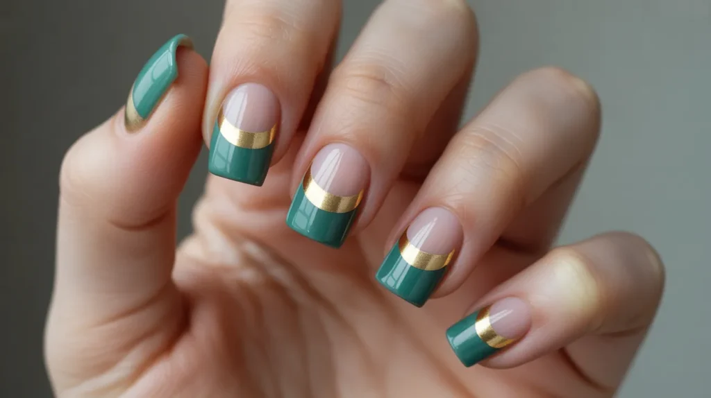 half moon gold tips jade nails with gold INpiSkQRJagy0vz6WybqQ 1G9A73wESG2LNk177G r8A