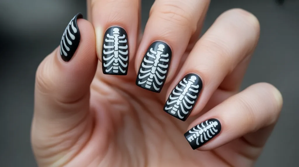 skeleton rib nails tiny rib cage art on wjlBZeKZSLilUtqmvZigGA ccvNqu8NQ CzxVWhkDZo5Q