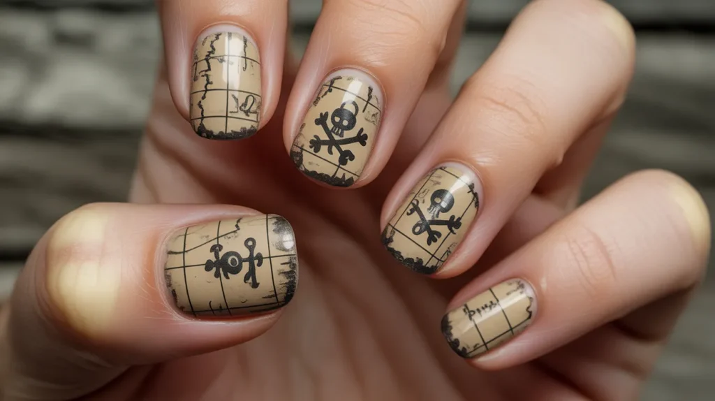 vintage pirate map nails old paper beige OVSw3XU3R9KH21TmNhfbtA AK yyRHVSbe8oC5 lVLGIA
